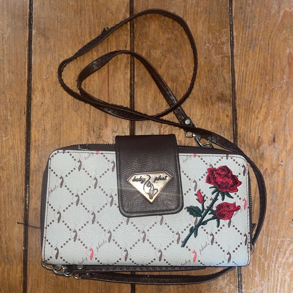 Baby Phat Crossbody Wristlet Previously Owned Baby Phat Crossbody Wristlet Previously Owned